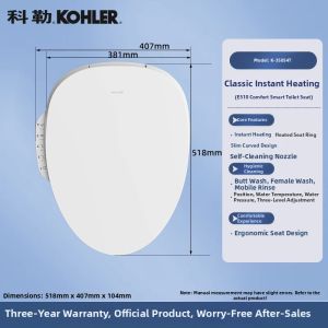 Kohler | Smart Instant Heated Automatic Flush Toilet Seat