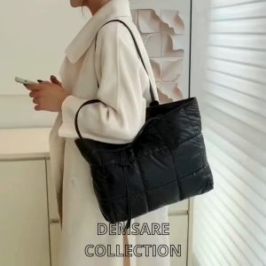 AMIRA Carlyn Premium Emboss Logo Resleting Thailand BKK Korea Tas Wanita Shoulder Bag tote Bag