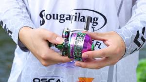 Sougayilang Colorful/Silver Fishing Reel 3.9:1 Gear Ratio&Double Roller Pin Paired with High Quality Ball Bearings Fishing Gear