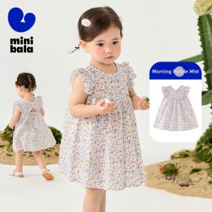 MINI BALA | Cotton Princess Dress for Baby Girls