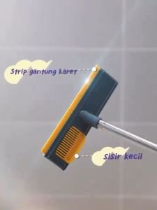 Sikat Lantai Kamar Mandi Gagang Panjang Pembersih Lantai Wiper 2 In 1