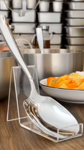 17 MILE Upgrade Large Size Stainless Steel Soup Spoon Public Sharing Spoon for Restaurants Home Dinner Party