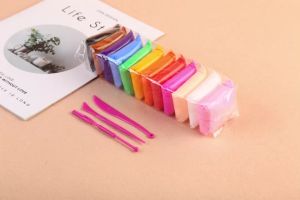 DIY air dried clay 12/24/36 color color space mud suit color super light clay childrens toy Plasticine small package safety clay magic clay natural color