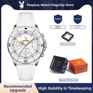 Playboy(PLAYBOY) | Student Waterproof Quartz Watch Silicone