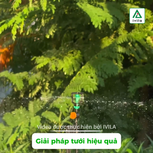Combo 10 bộ phun mưa văng kèm dây và que cắm - Chất liệu nhựa cao cấp - Lắp đăt nhanh chóng tiện lợi  "