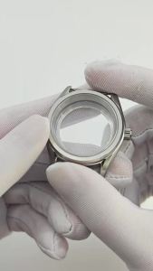 Vỏ Đồng Hồ Bằng Thép Không Gỉ RICHUS Silver 38mm NH35 Với Kính Sapphire Chống Nước 10ATM Tương Thích Với NH34 NH35 NH36