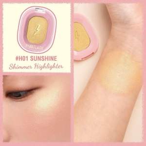 Phấn tạo khối PINKFLASH mịn màng lấp lánh trang điểm tự nhiên 30g