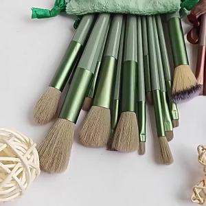 【B】8/13PCS Makeup Brushes Fluffy Cosmetic Foundation Powder Eyeshadow Kabuki Make Up Brush Makeup Beauty Tool