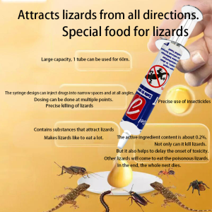 💥1 drop kills all lizards！🦎lizard killer UMPAN GEL CICAK Prevention & Trapping Chain Killing Technology racun cicak paling kuat lizard killer bait ubat cicak racun cicak lizards trap cicak killer gecko killer 壁虎药
