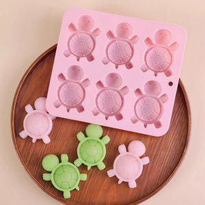 Mini Turtles Silicone MoldSea Turtle Shaped Silicone Ice Cubes MoldsTurtles Ice Tray Chocolate Candies Pudding Tray For Party