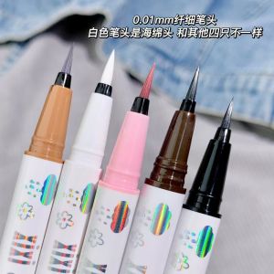 Waterproof Long-lasting Eye Liner Pen Set of 2 Ultra-fine Non-smudging Sweat-proof Beginner-friendly for Lower Lashes XIXI Brand