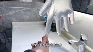 COD## 70pcs TPE Disposable Glove Transparent Non-Slip Acid Work Safety Food Grade Household Cleaning Gloves