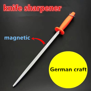 Original professional steel knife sharpener black handle(10/12)