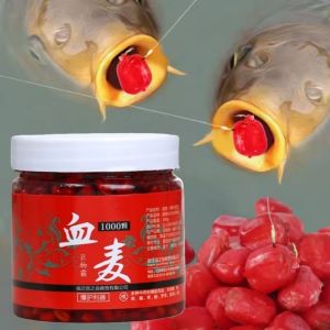 Wheat fishing blood wheat grain granular fish food wild fishing black pit carp herring bait fish bait special fishing bait