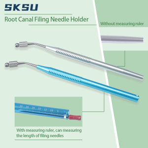 Dental Endodontic Handle File Holder Root Canal File Flexible Operation Autoclaved Aluminum Alloy Dental Tools 200 ℃