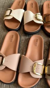 Sandal Wanita Terbaru/Sendal Selop Jelly Alina 2509 K4/Sendal Flat karet Import Kekinian