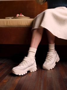 Skechers สเก็ตเชอร์ส รองเท้า ผู้หญิง Street Hi-Ryze Shoes - 177234-OFWT