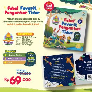 Buku Cerita Anak Kekinian: Dongeng 5 Menit Fabel Favorit