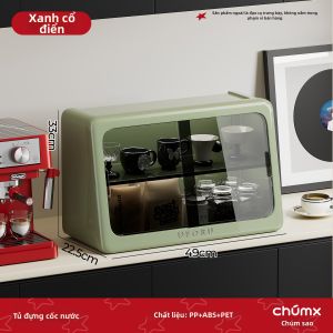 CHUMX | Kệ Lưu Trữ Cốc Chống Bụi