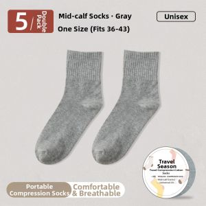 Travel Season | Universal Travel Cold Weather Compressed Odor-Proof Disposable Short Socks