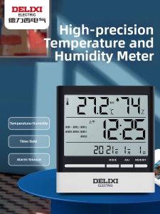 DELIXI | High Precision Digital Indoor Thermometer Humidity Monitor