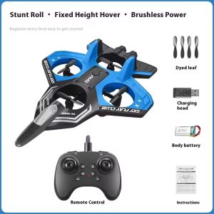 RC Plane Toy Childrens Foam Remote Control Airplane Intelligent Gravity Sensor Outdoor Remote Control Airplane Fighter