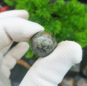 【New product】Stony-iron meteorite Beads Collectibles SG