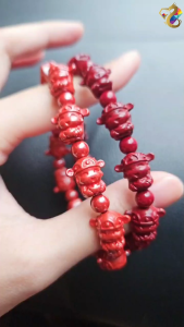 Collectors Grade Cinnabar Bracelet (6Types To Choose)