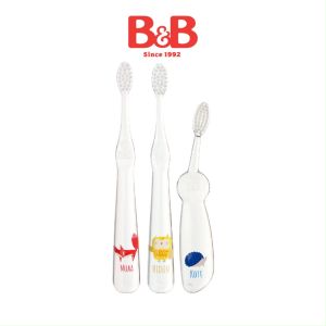 B&B Korea Baby Toothbrush For Kids (3PCS)