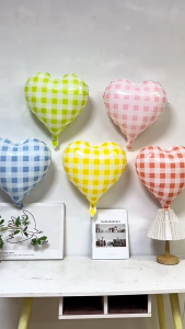 (ส่งด่วน) ฟอยล์หัวใจ สดใสแบบตะโกน ขนาด 18 นิ้ว งานเข้าใหม่ ลูกโป่งหัวใจ ลูกโป่งตกแต่ง ลูกโป่งสีสวย