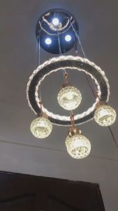 （Satu tahun jaminan）Lampu pendant kristal lampu ruang tamu lampu kamar tidur LED lampu dekoratif langit dalam lampu murah