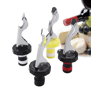 1pc Press Wine Bottle Stopper Vacuum Sealed Plug Wine Saver Cap Barware Kitchen