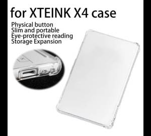 1/2/3pcs Anti-Falling Case For XTEINK X4 E-Book 4.3" Original Protective Back Cover Soft TPU Shockproof Back Clear Case ON