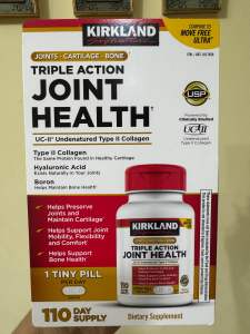 Kirkland Triple Action Joint Health 110 Coated Tablets NEW PACKAGING (2028 expiration) SALES!!!