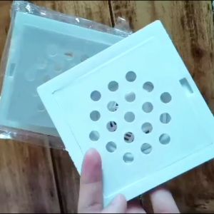 PVC Floor Drain With Cover/With Basket 4X4/C05036