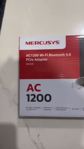 Card mạng PCIe Wi-Fi MERCUSYS MA30E Bluetooth AC1200