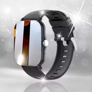 1.83 Fashion Smart Watch Message Answer Call Sports Pedometer Information Alerts Health Tracker Custom Photo For Android IOS