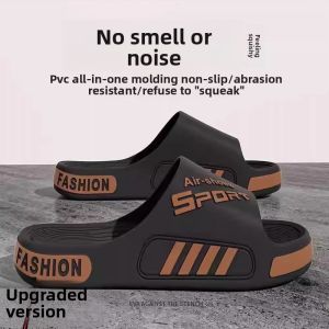 MONLEYTA | German Precision Mens Slippers Summer New Anti-slip Deodorant Home Outdoor Wear Large Size High-end Trendy Brand PVC Material