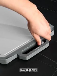 เขียงสองด้านเกรดอาหารสำหรับห้องที่ลับ304สแตนเลสป้องกันแบคทีเรียทั่งเขียงสำหรับหั่นผลไม้ขนาดใหญ่ เขียงออแกนิก เขียงสแตนเลสสำหรับหั่นเนื้อ เขียงผัก เขียงสแตนเลสสองด้านอเนกประสงค์ เขียงแอนตี้แบคทีเรีย เกรด S วัสดุแข็ง รุ่นขยาย