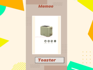 Memoo Toaster 2slice Green Alat Pemanggang Bakar Roti 2 Lubang Hijau Memo Bread Toasters Crumb Tray Bisa Dilepas