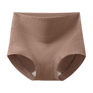 Miiow | High Waist Pure Cotton Womens Underwear Thin Triangle Crotch Antibacterial Summer New Style Large Size Comfortable Briefs