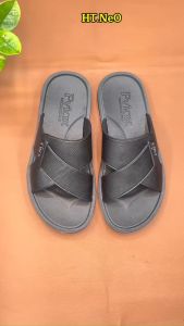 Dép Nam - Dép Quai Ngang Thời Trang HT.NeO Da Bò Nhập Khẩu êm Mềm Cao Cấp DL-122