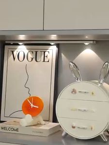 BabyShop-K179 Rak Susun Kelinci Rak Kosmetik Serbaguna Cute Stuff Organizer /Rak Laci Mini Colorfull