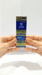 64% Dark Chocolate Bar 20g - AURO CHOCOLATE - Bold & Indulgent Chocolate