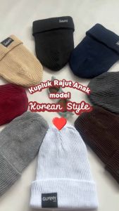 Kupluk Rajut Beanie Anak Bayi Laki-Laki Usia 3 Bulan Sampai 3 Tahun