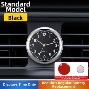 LANGTU | Solar Powered LED Digital Car Clock Temperature Meter