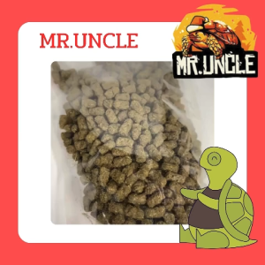 ขนาดทดลอง อาหารเต่าบก มิสเตอร์อังเคิล (Mr.Uncle) สูตรออริจินอล  และ สูตรเต่าเด็ก