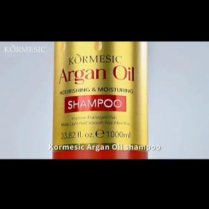 Kormesic Shampoo 98% Argan Oil 1000 ML Nourishing & Moisturising Perawatan Rambut Rusak & Rontok
