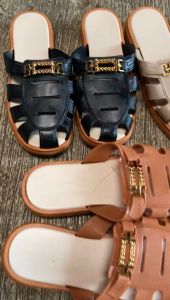 Sandal Jelly Wanita Terbaru/ Sepatu Sandal Cewek Kekinian/ Sendal Selop HYS 062-7BK/ Jelly Import