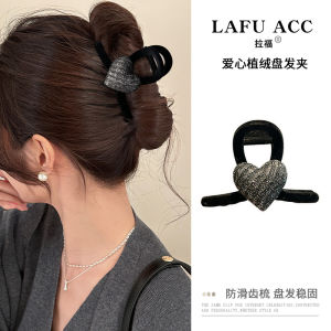 Kẹp Tóc Bằng Vải Nhung Nhỏ Cho Phụ Nữ Mùa Thu Đông Kẹp Tóc Đuôi Ngựa Kẹp Tóc Trang Trí Đầu Phong Cách Hàn Quốc Mới Về